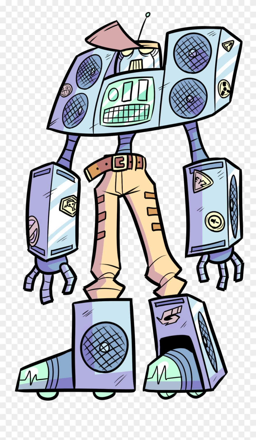 Smart Clip Art - Roboy Jet Set Radio - Png Download