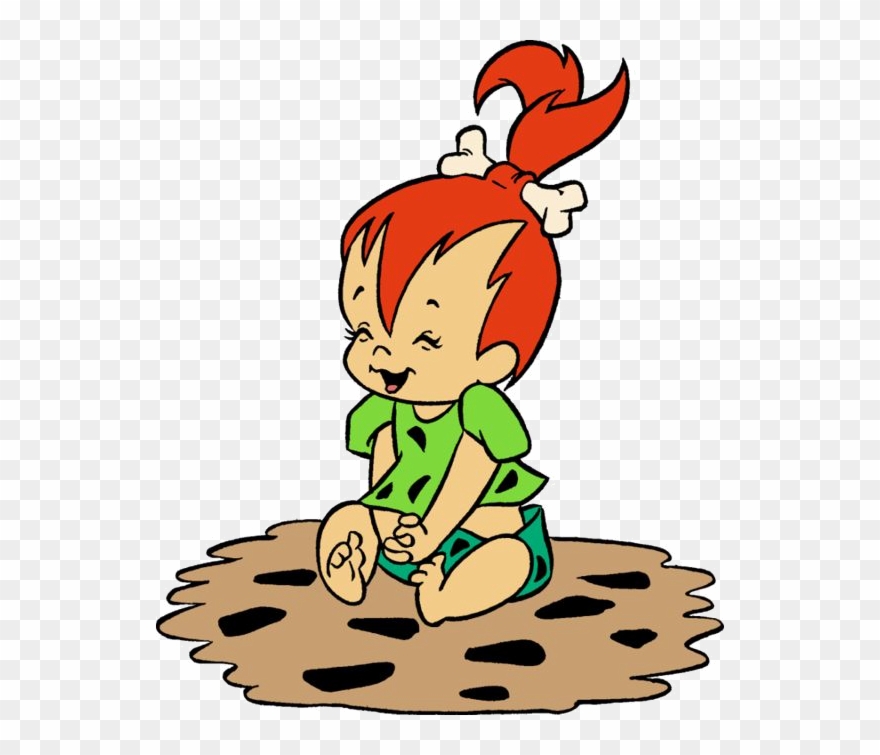 Pebbles Flintstones Clipart