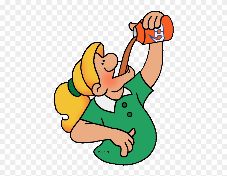 State Drink Of Maine - Cartoon Clipart