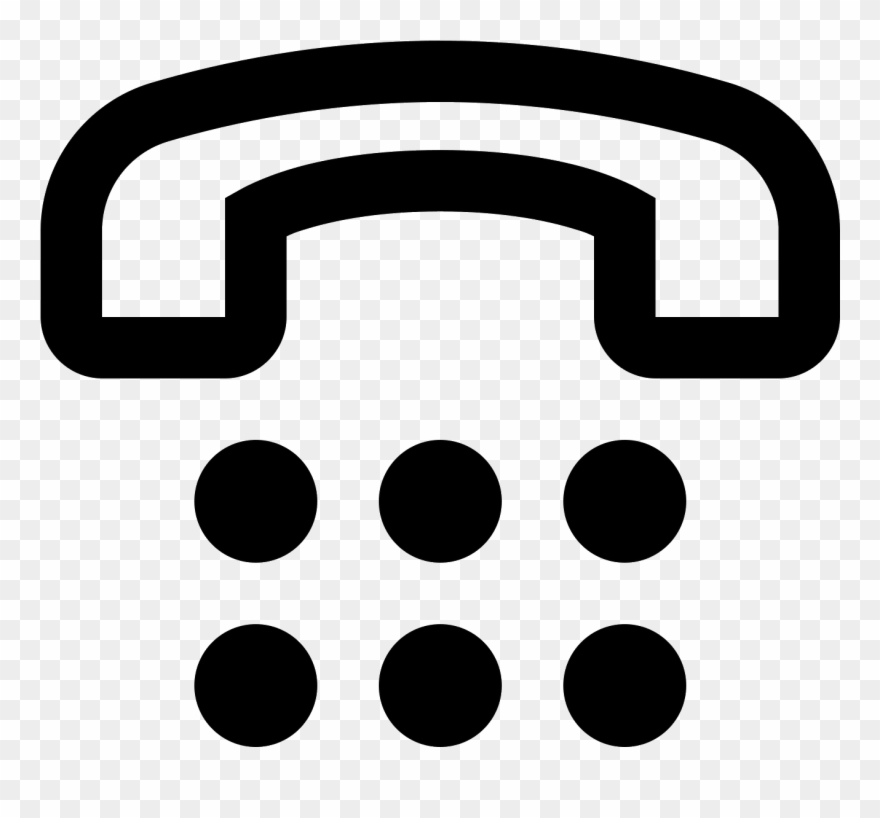 Number Pad Icon - Icon Teclado Numerico Clipart