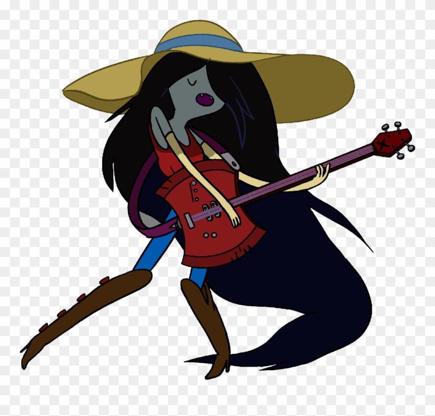 Vampire Rocker Girl Mascot - Marceline I M Just Your Problem Clipart