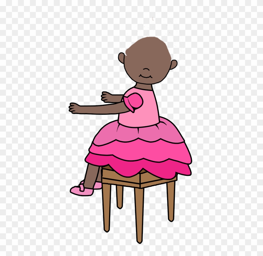 Piano Recital Girl Luggage Tag For Music Bag Mandys - Cartoon Clipart