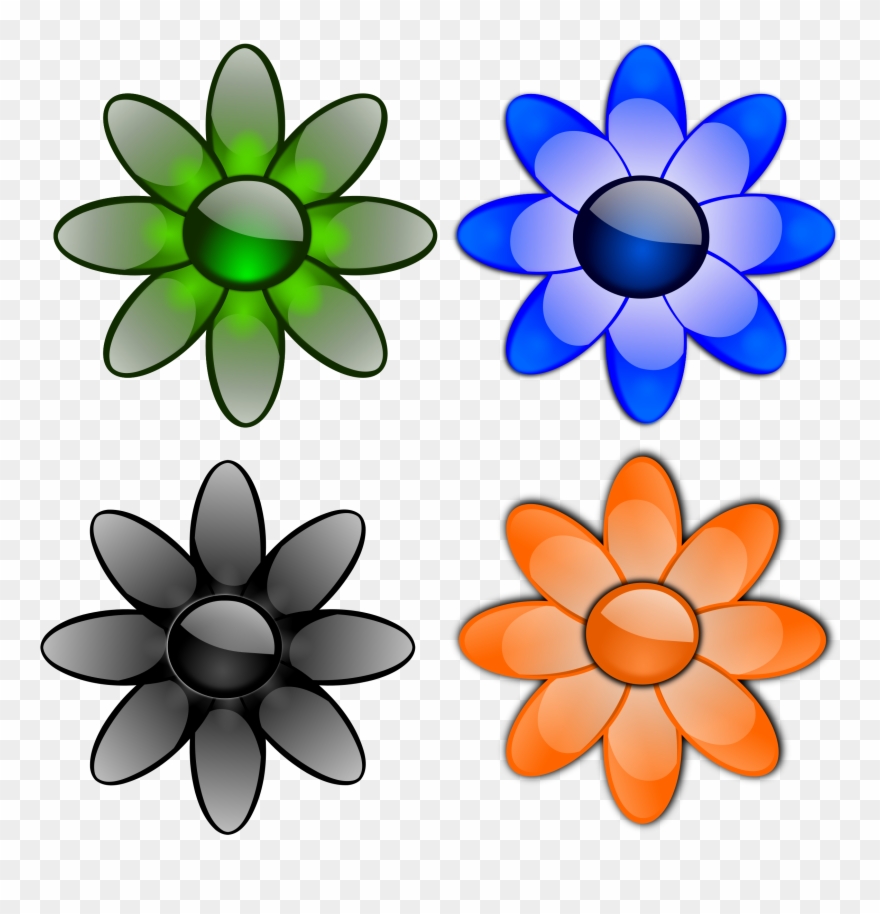 Big Image - Flowers Clip Art - Png Download