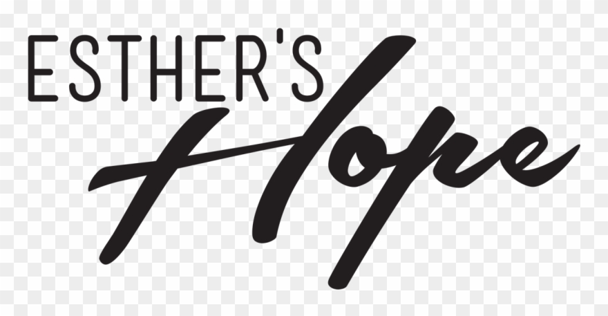 Esther's Hope - Calligraphy Clipart
