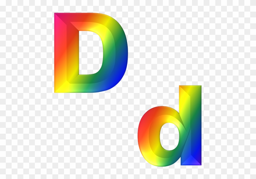 Kindergarten Punctuation Cliparts 1, Buy Clip Art - D 3d Png Transparent Png