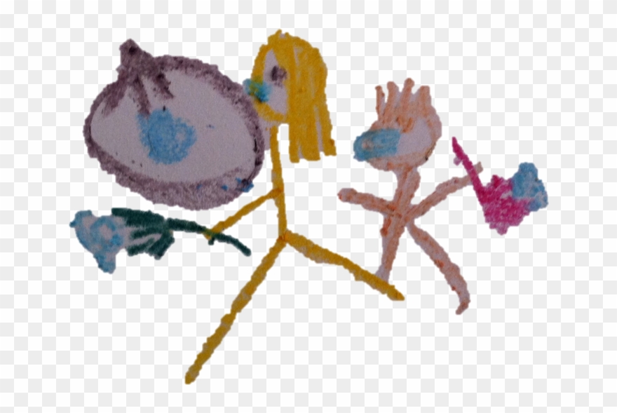 When I Caught On, I Asked Her To Make Sure He Could - Child Art Clipart