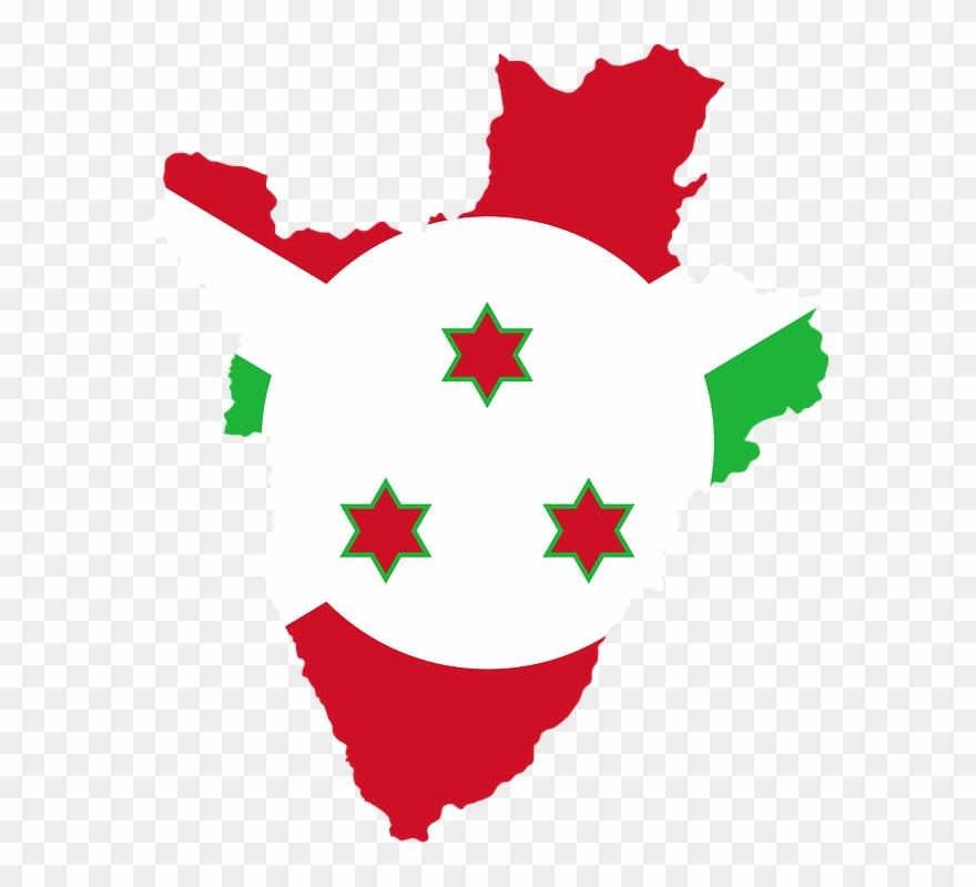 Netherlands Map Cliparts 11, Buy Clip Art - Burundi Flag Map Png Transparent Png