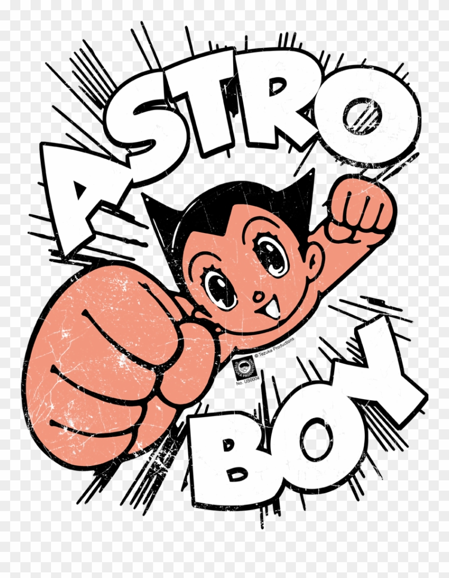Astro Boy Flying Men's Tall Fit T-shirt - Ringer T-shirt Clipart