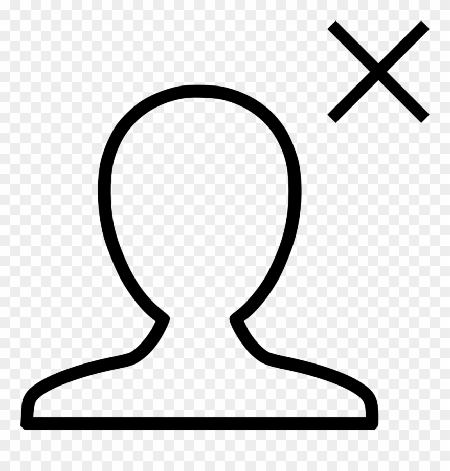 Clipart Royalty Free Stock Man Boy Male Delete Close - Clip Art - Png Download