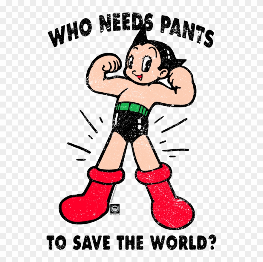 Astro Boy Who Needs Pants... To Save Clipart