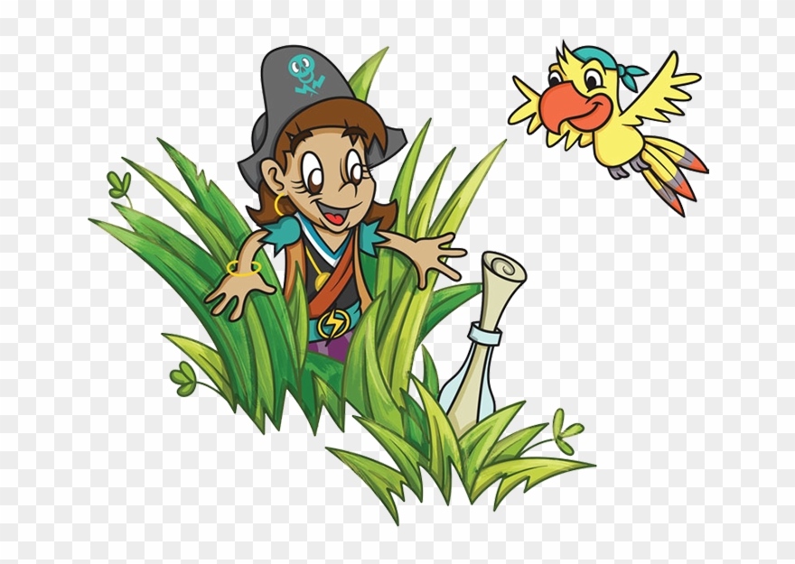 Big Red Dog - Cartoon Clipart