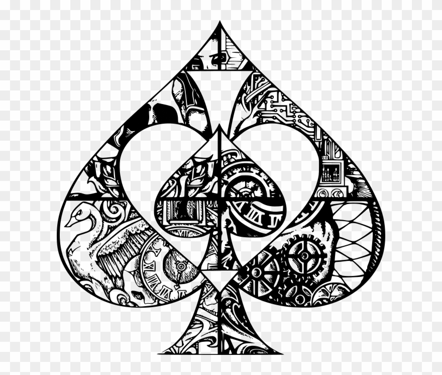 #polynesiantattoos Spades Card Game, How To Play Spades, - Spade Art Clipart