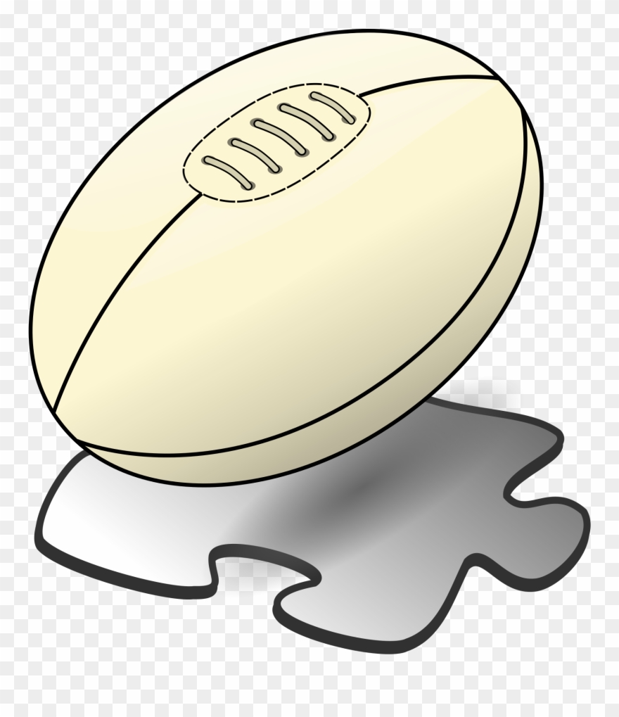 Image From Wikimedia Commons - Rugby Ball Clipart