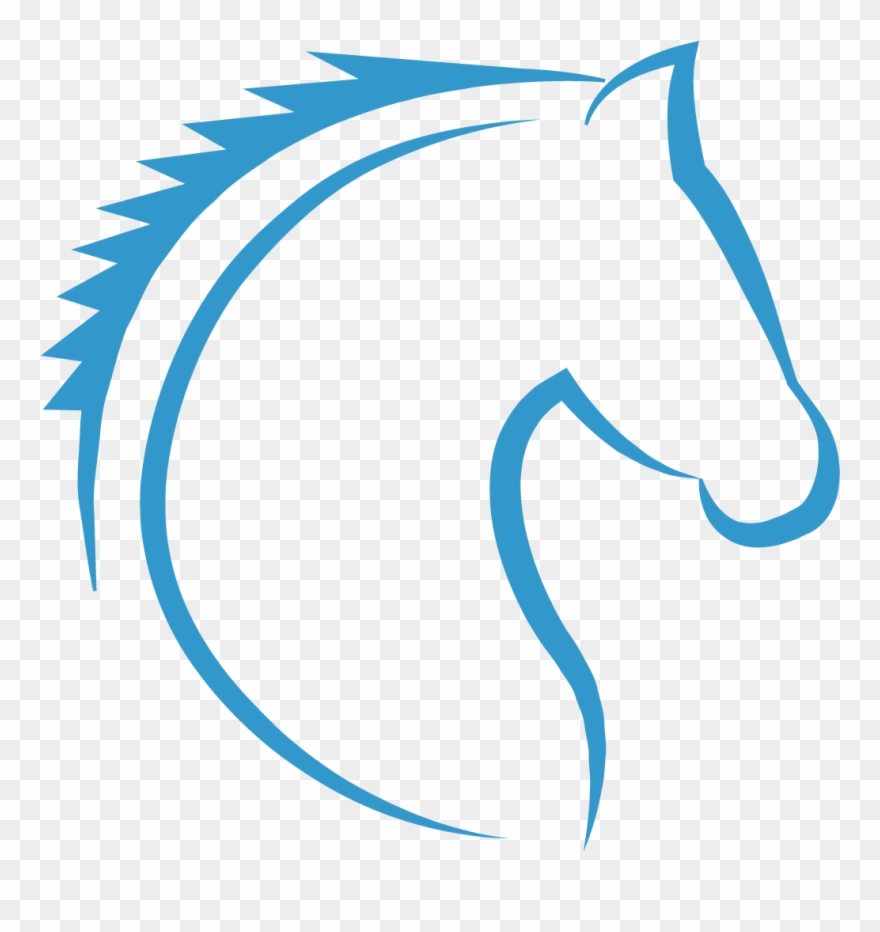 Equestrian Bahamas And Princeton League Establish Partnership - Dibujo Silueta De Cabeza De Caballo Clipart