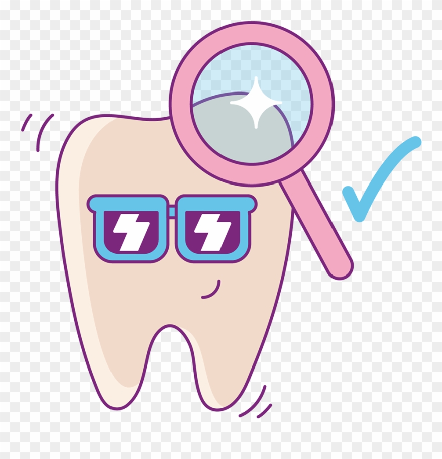 Lying Through Your Teeth Typography, Braces, Toothbrush Clipart