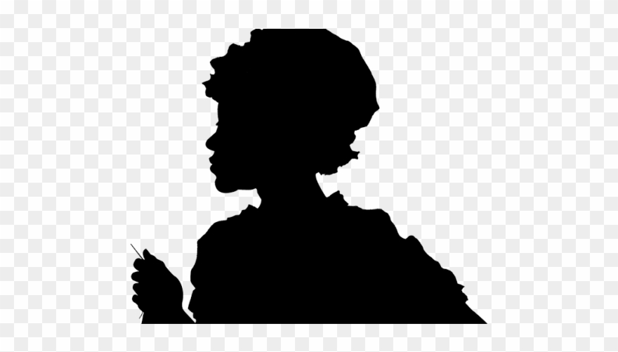 She Served As Martha Washington's Enslaved Maid In - Easy Victorian Silhouette Mom Clipart