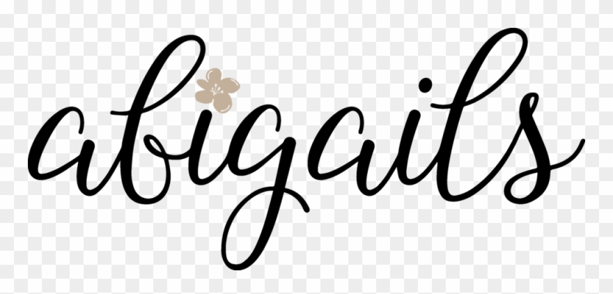 Abigails Black Logo Final Clipart