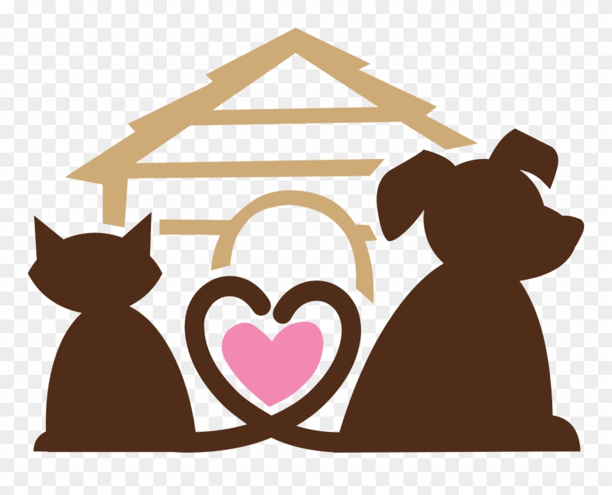 Shopping Cart - Pet Home Logo Clipart