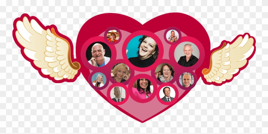 Online Laughter Summit - Heart Clipart