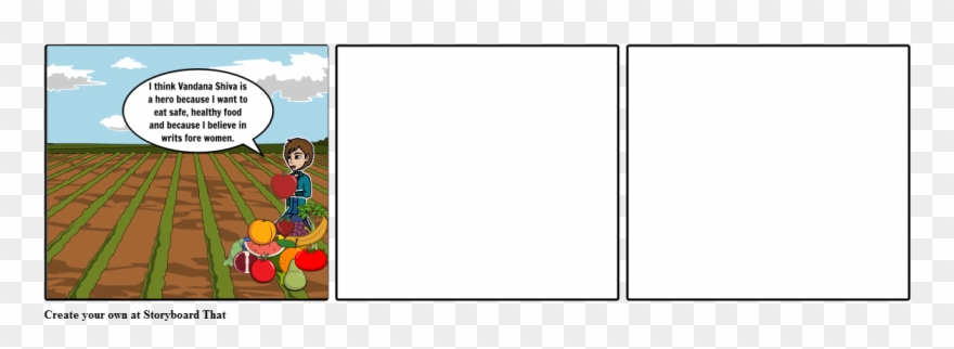 Vandana Shiva - Cartoon Clipart