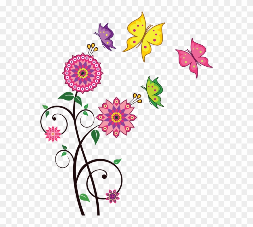 گل بدونه بک گراند Clipart