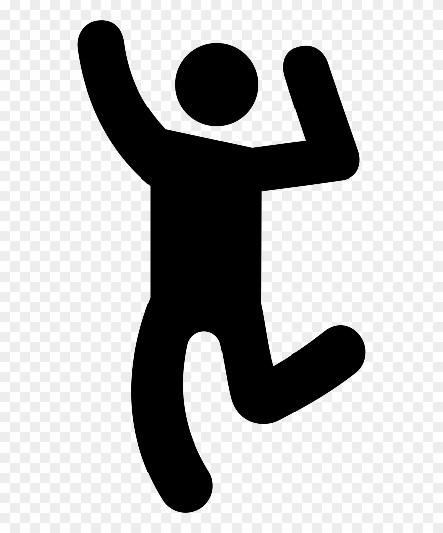 Man Dancing Comments - Flashmob Dance Icon Clipart