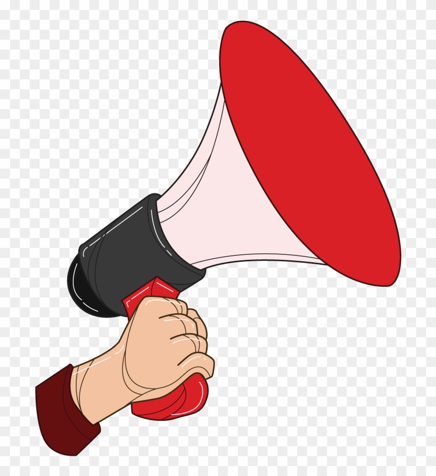 Get 30% Free Data In Your Current Bill Cycle, When - Loudspeaker In Hand Png Clipart