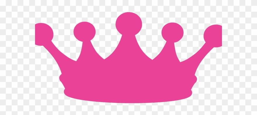 Crowns Clipart Scepter - Transparent Background Pink Crown Clipart - Png Download