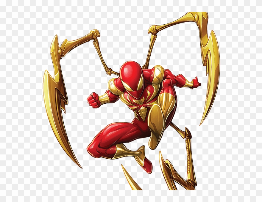Iron Spider - Iron Spider Comic Png Clipart