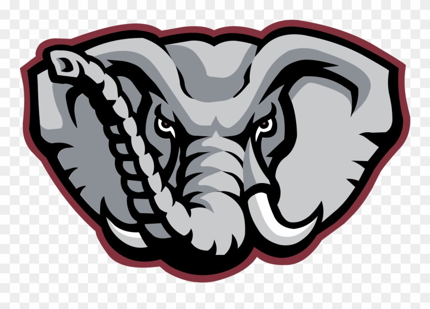 Image Transparent Stock Alabama Clipart Wall Decal - Alabama Crimson Tide Logo - Png Download