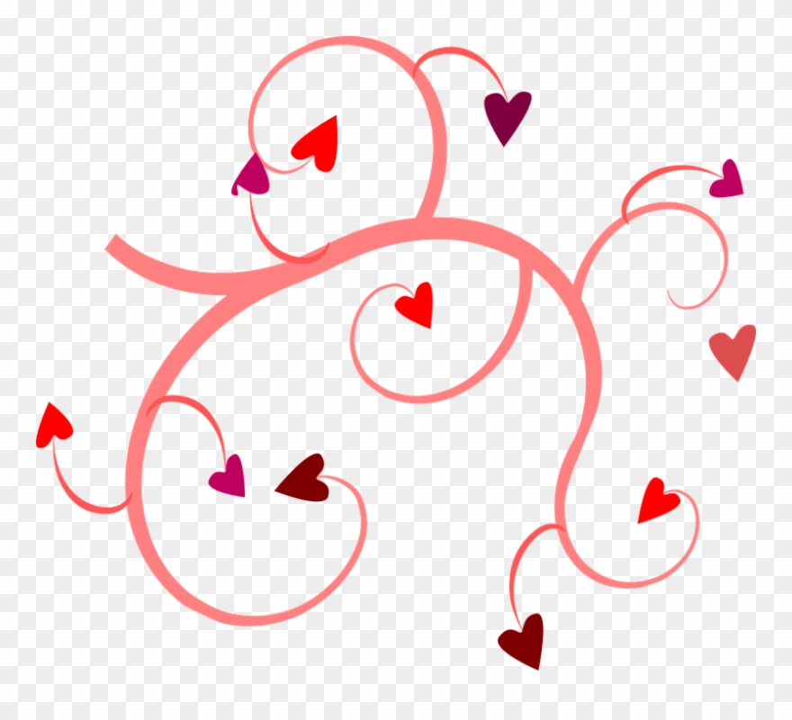 Heart Swirl Cliparts 11, Buy Clip Art - Vectores Rojos En Png Transparent Png