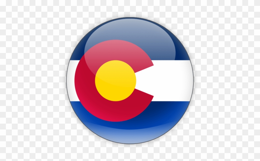 Colorado State Flag Icon Clipart