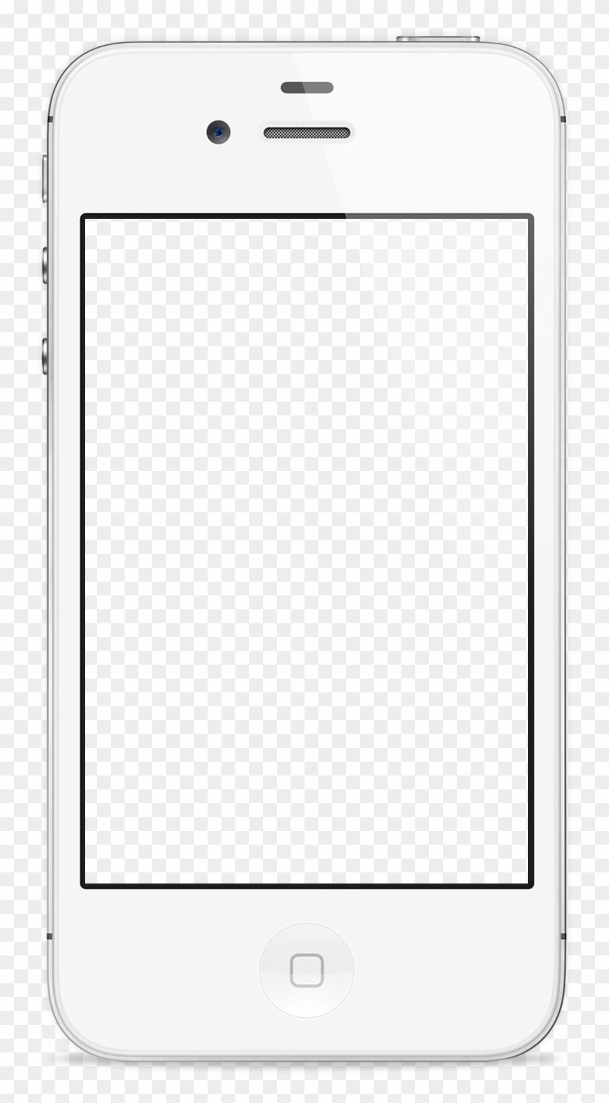 Apple Iphone Clipart Translucent Background - Cute Overlay For Edits - Png Download