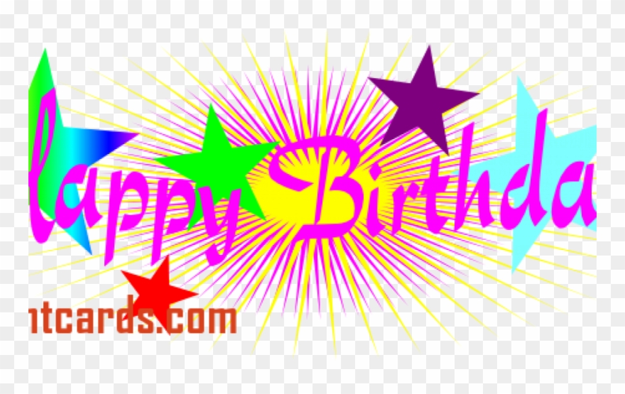 Happy Birthday Card Clipart At Getdrawings - Happy Birthday Png Text Transparent Png