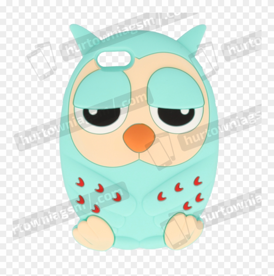Case 3d Owl Iphone 6 Mint - Mobile Phone Clipart