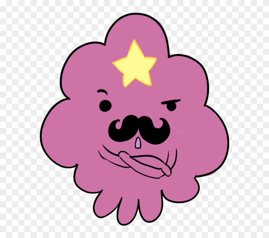 Hot Pink Mustache Wallpaper Mustache Lsp By Coffeene - Adventure Time Beulen Prinzessin Clipart