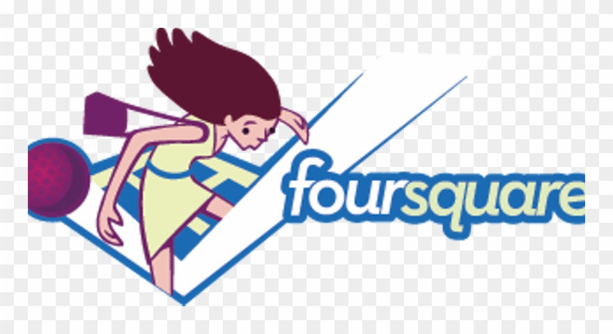Old Foursquare Logo Clipart