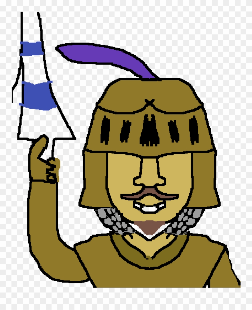 Clash Royale Prince - Cartoon Clipart