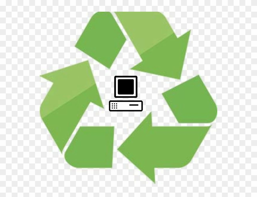 Triangle E-waste Recycling - E Waste No Background Clipart