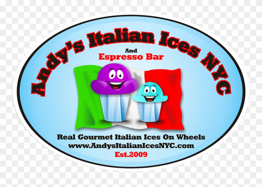 Andy's Italian Ices Nyc & Ice Cream Wholesaler Clipart