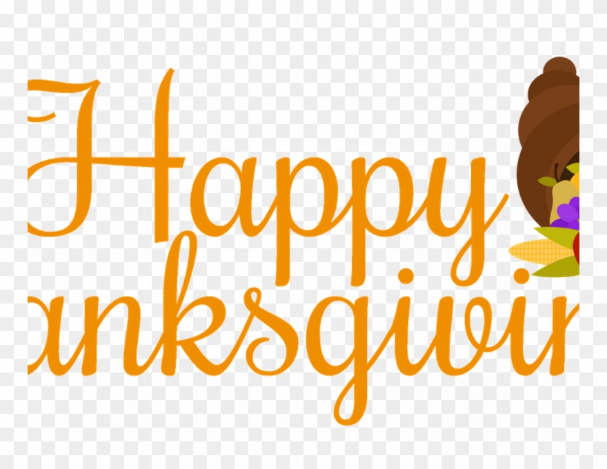 Download Happy Thanksgiving Clip Art - Happy Thanksgiving Banner Clipart - Png Download