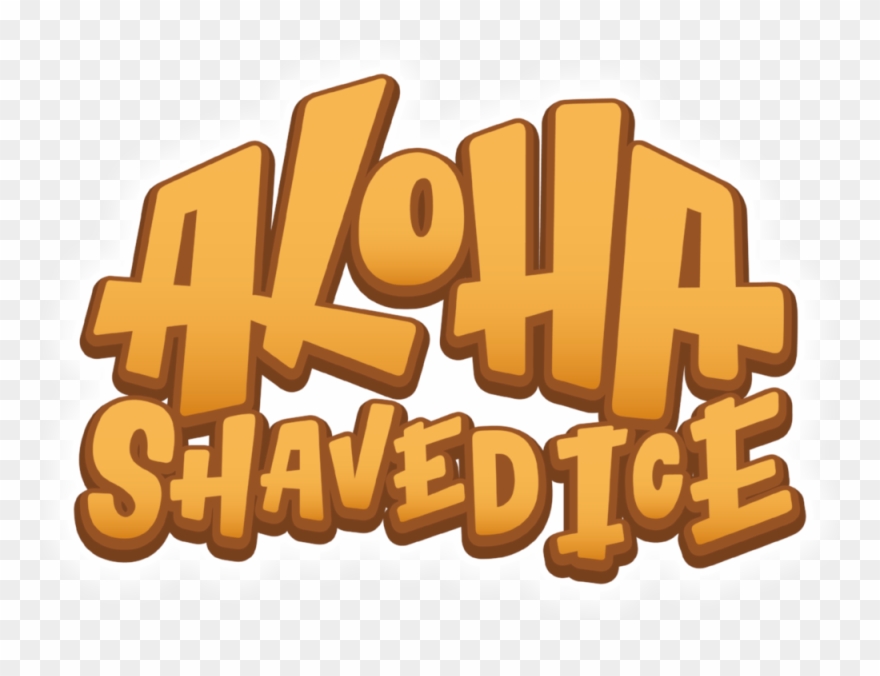 Aloha Shaved Ice - Shave Ice Clipart