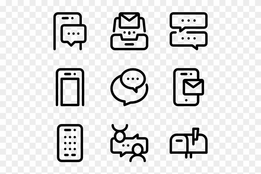 Communication - Couple Icon Transparent Background Clipart