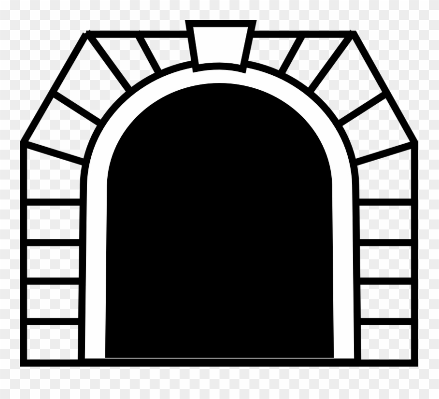 Free Vector Graphic - Tunnel Clipart - Png Download
