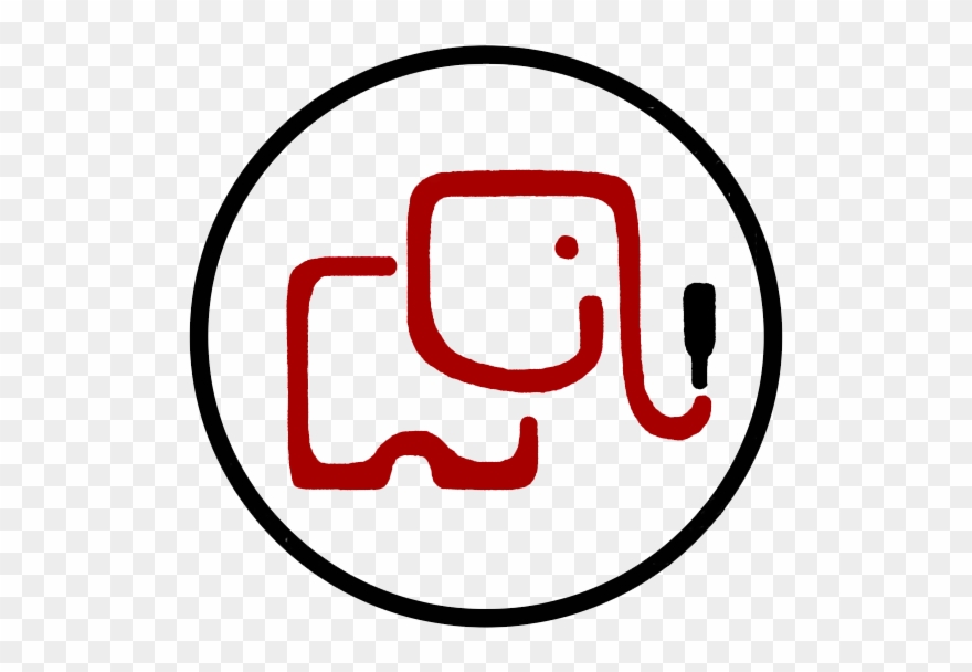 Red Elephant Beer Cellar Logo - Red Elephant Beer Cellar Clipart