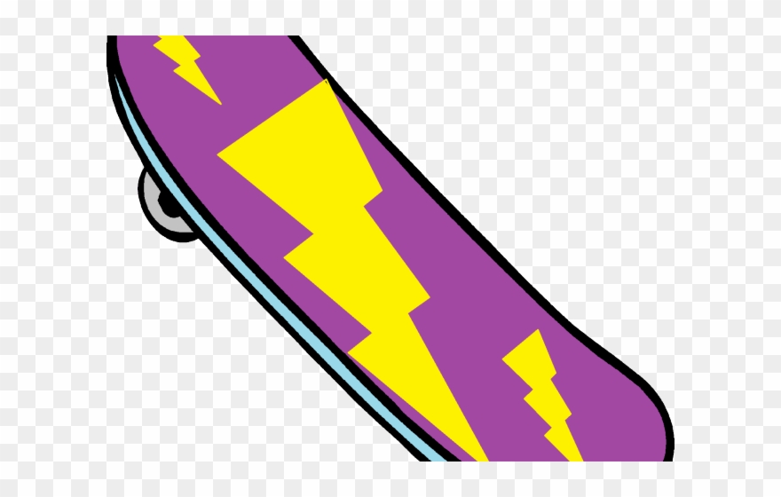 Skateboard Clipart Transparent Background - Skateboard Clipart - Png Download