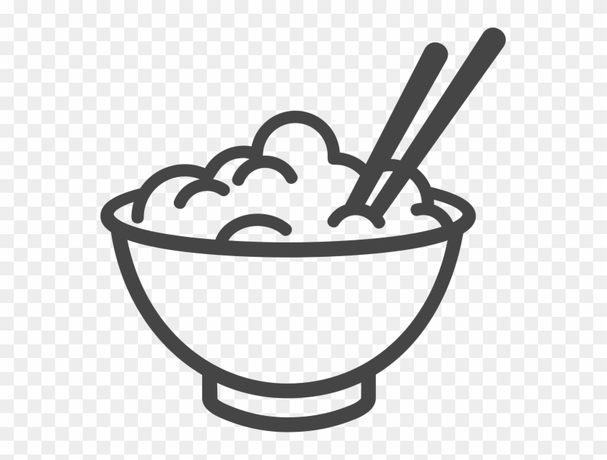 Bowl Of Rice Icon Clipart