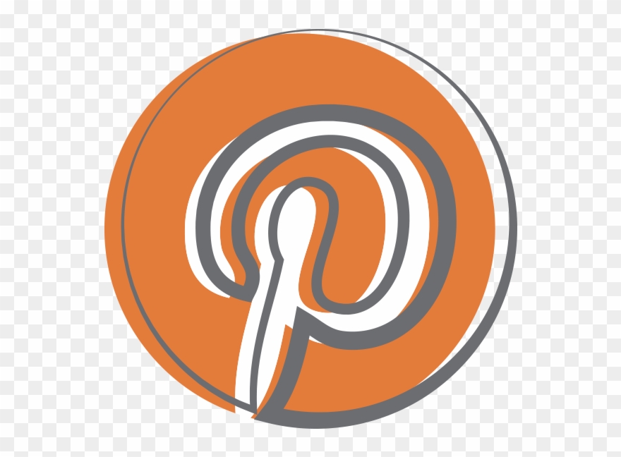 Retro Socialmedia Pinterest - Pinterest Clipart