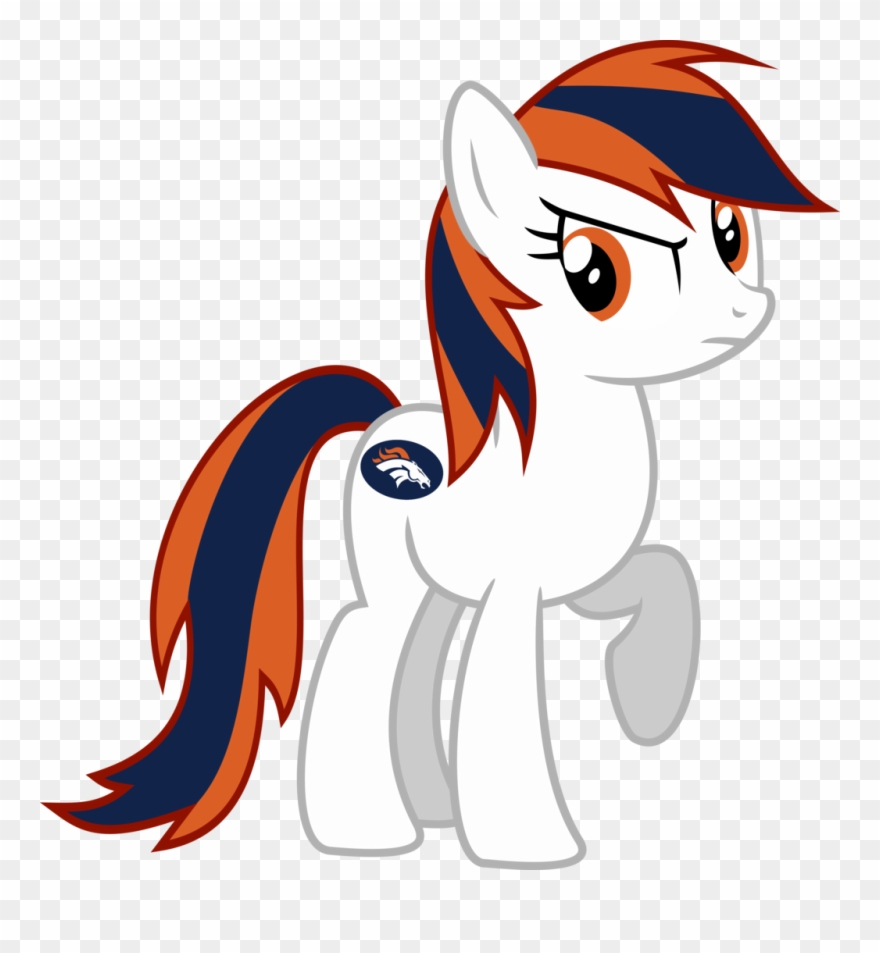 American Football, Artist - Denver Broncos Art Clipart