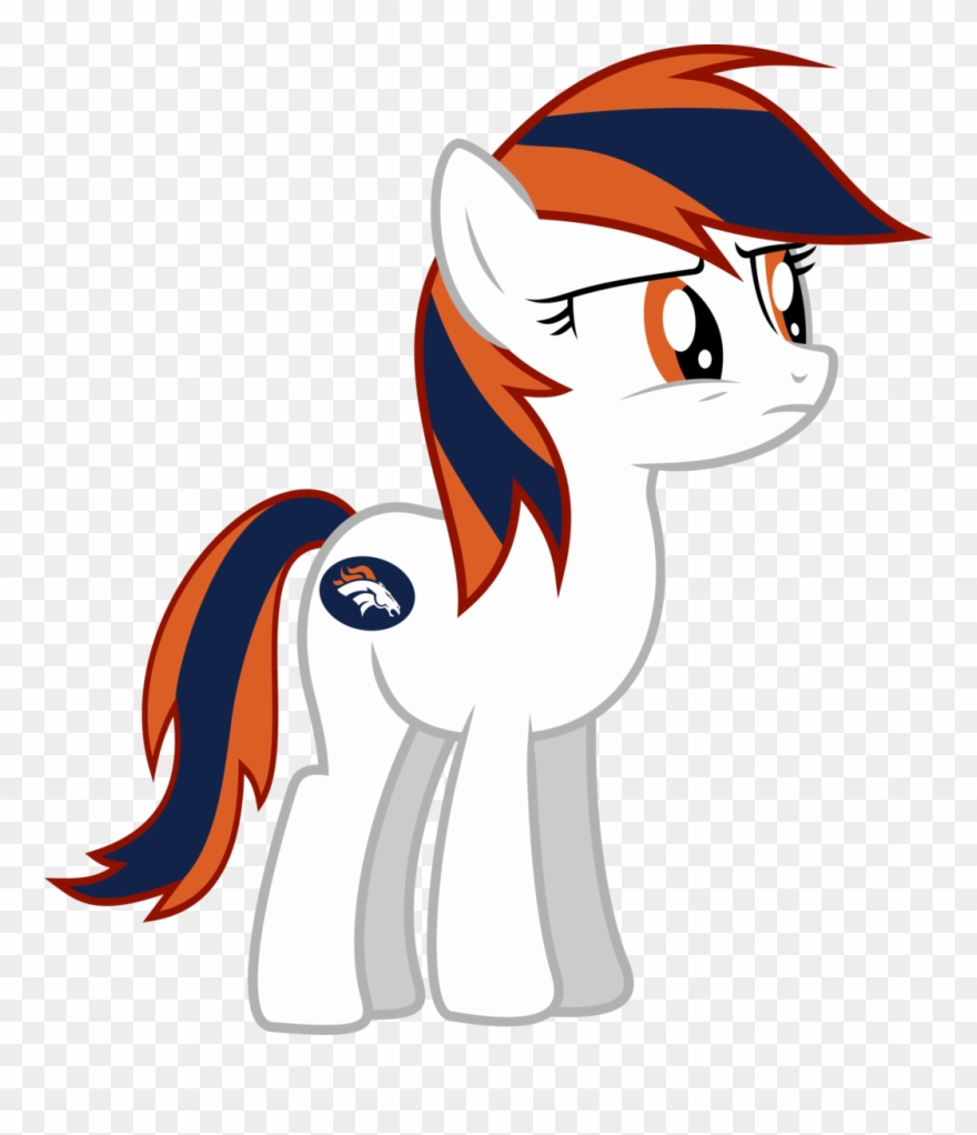 American Football Artist Jeremeymcdude Denver Broncos - Denver Broncos Pony Clipart